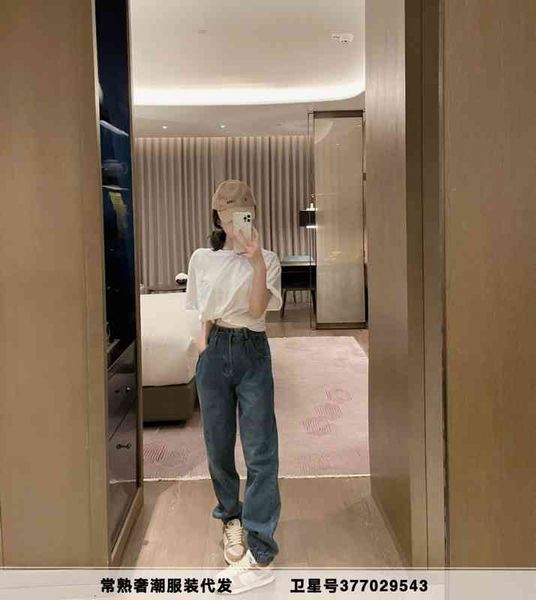

women's shorts 2022 early spring ch embossed casual versatile washed jeans women 50tn, White;black