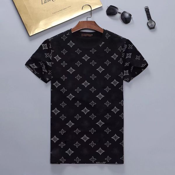 

men's clothing short sleeve tees polos mens t-shirts summer simple cotton casual solid color t-shirt men fashion rs clothes, White;black