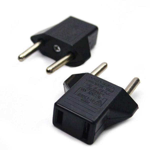 European UE Power Power Plug Adaptador Americano China Japão para UE Euro Viagem CAB CABEL CABELO TOKET