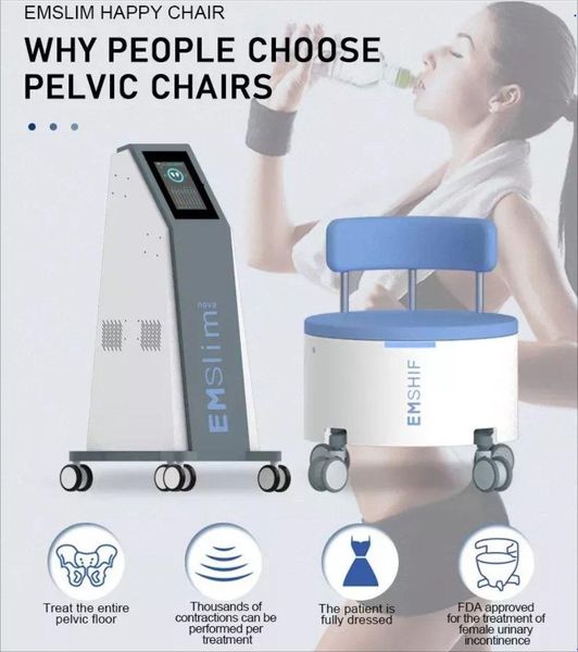 

ems-chair slimming emslim happy chair pelvic floor muscle repair vaginal tighten high intensity focused electromagnetic 10 tesla 4 handles b
