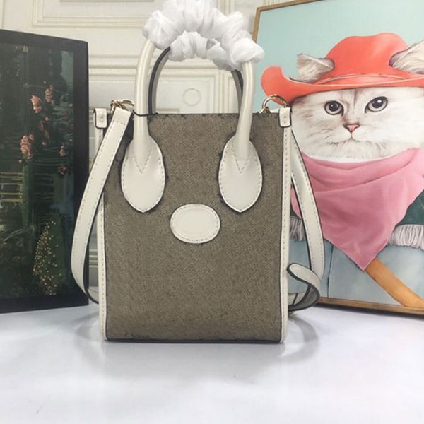 

women tote bag printed canvas handbag crossbody bag real leather handle adjustable detachable double shoulder strap classic letters open poc