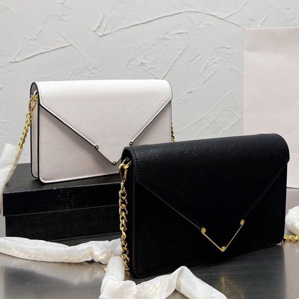 

2022 luxury bags genuine leather letter mini tote designer handbag woman the new plating chain flip cover shoulder crossbody bag size 21cm