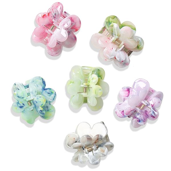 

hair clips barrettes fuyhi acetate flower for hawaiian medium claw clip hairstyles 90s girls women amedt, Golden;silver
