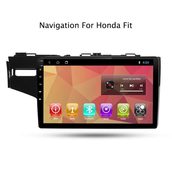 Android 10 Car Radio Multimedia Video Player Auto GPS estéreo para Honda Fit Jazz 2014-2018