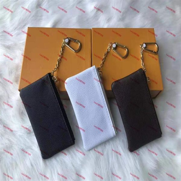 

coin purses keys wallets m62650 pochette cles designer fashion womens mens key ring credit card holder coinpurse luxur234s, Red;black