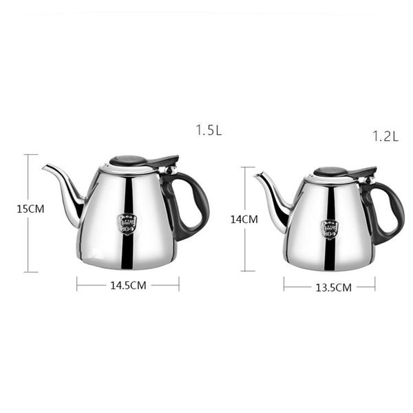 

household induction cooker tea drink kettle pot container l stainless steel jar apparatus camping wild pot set