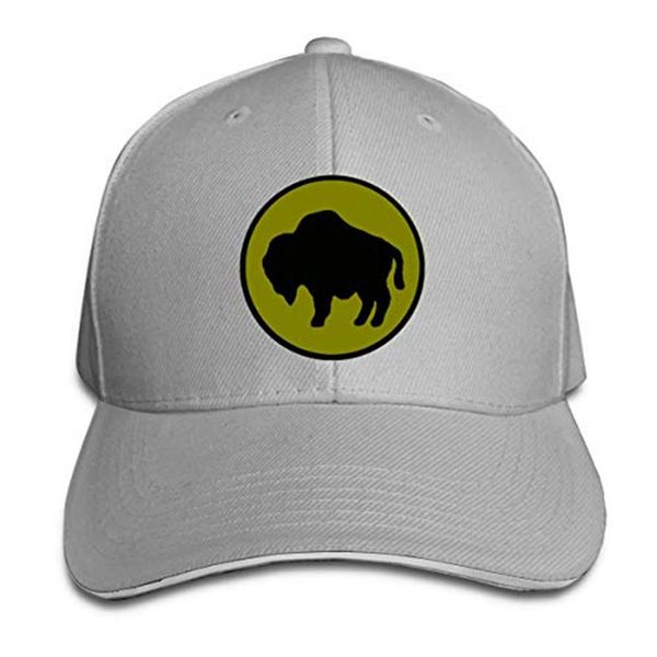 

92nd infantry division baseball cap adjustable peaked sandwich hats unisexe men women baseball sports outdoors hip-hop strapbacks 2139, Blue;gray