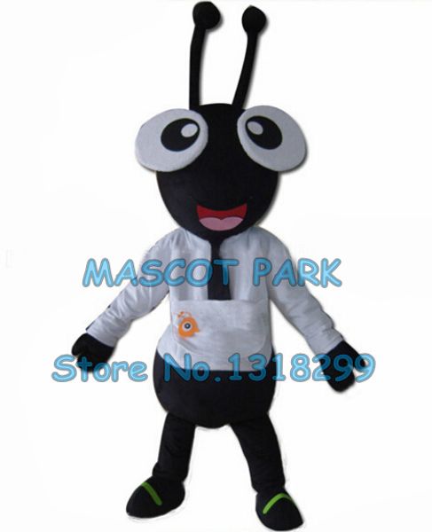Кукольный костюм талисмана дешевый муравьиный костюм талисмана фабрика прямой оптовая торговля мультфильм черное муравейное насекомое тему аниме костюмы CoStumes карнавальный доктор