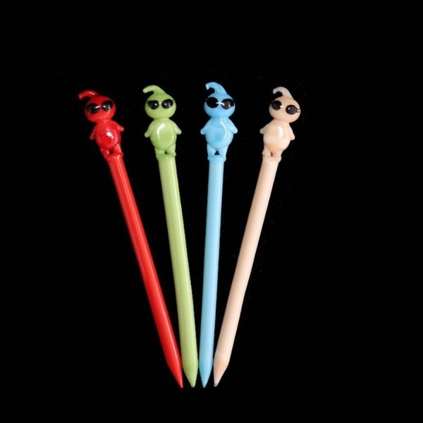 Novità 7.3 Inche Dabber Tool strumenti per tamponare in vetro con corpo colorato e accessori per tappi colorati per fumare narghilè