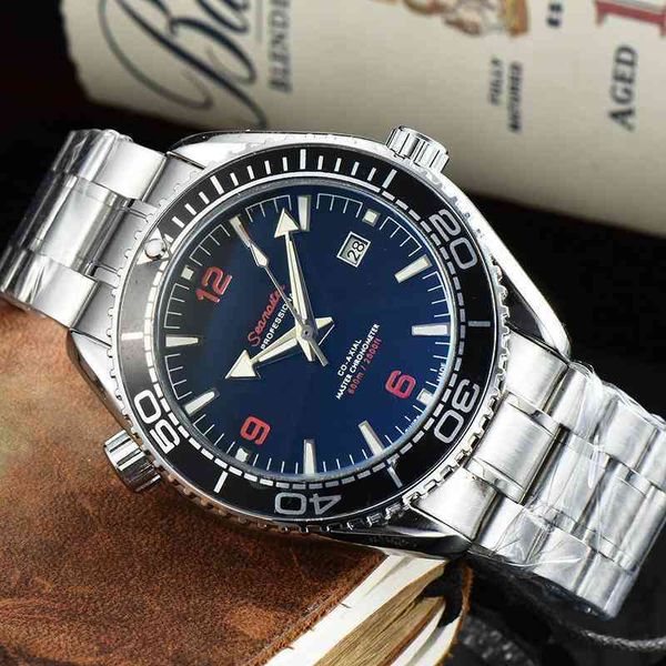 

rubber wristwatches mechanical men automatic canvas self wind strap orange blue red rotatable bezel classic watchcub5, Slivery;brown