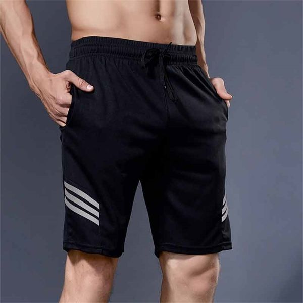 

shorts men running quick dry workout jogging gym fitness sport short reflective mens sweatpants with pockets 220518, White;black
