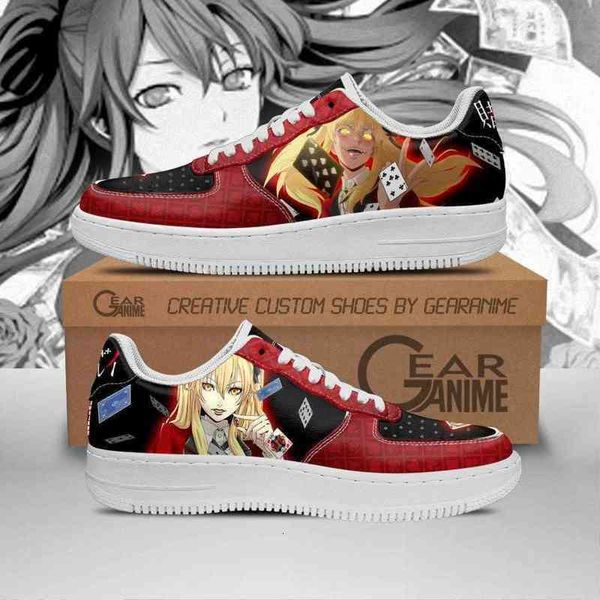 

anime shoes diy mary saotome sneakers kakegurui casual running sport walking lightweight tennis