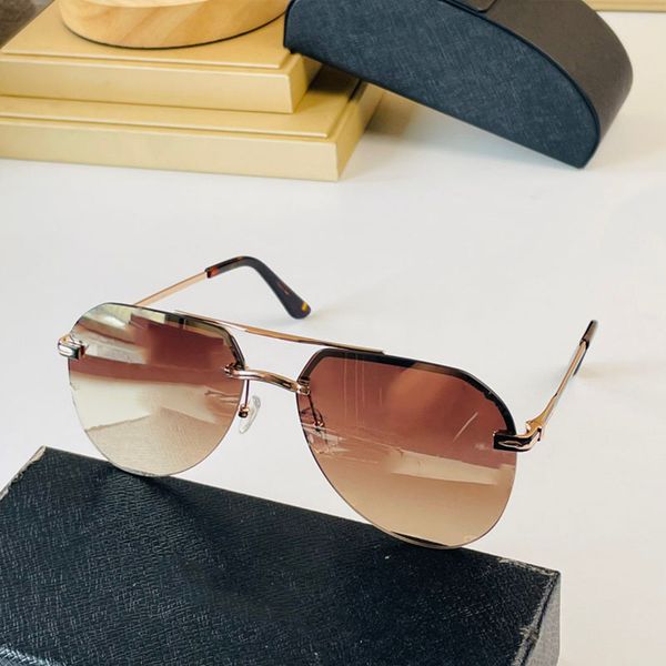 

metal designer sunglasses pr97 luxury men classic double bridge logo flying hd polarized summer sun glasses bar prom eyewear for women uv400, White;black