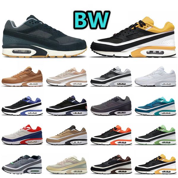 

2022 bw running shoes for mens womens armory navy flax argon yellow lyon triple white los angeles vachetta tan marina aqua green sneakers pl, Black