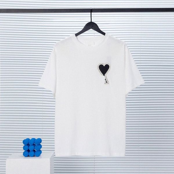 

2ss summer mens t shirts embroidery womens designer mens round neck clothes z9fm#, White;black