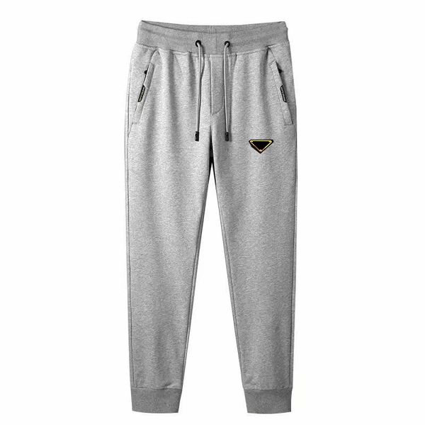 

mens pants terry trousers spring autumn men ttack pant full length bottoms man joggers sport streetwears, Black