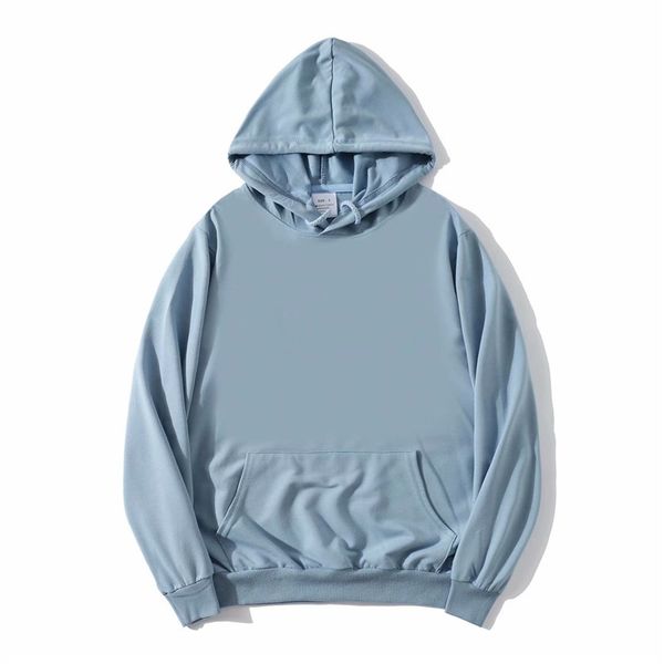 

no logo men's and women's hoodies brand luxury designer hoodie sportswear sweatshirt fashion tracksuit leisure jacket zx0161, Black