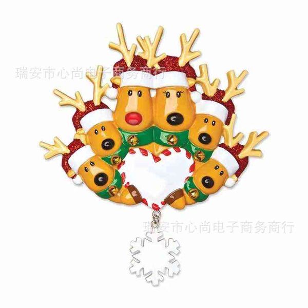 

factory outlet santa claus pendant 2022 elk love pendant christmas tree decorations