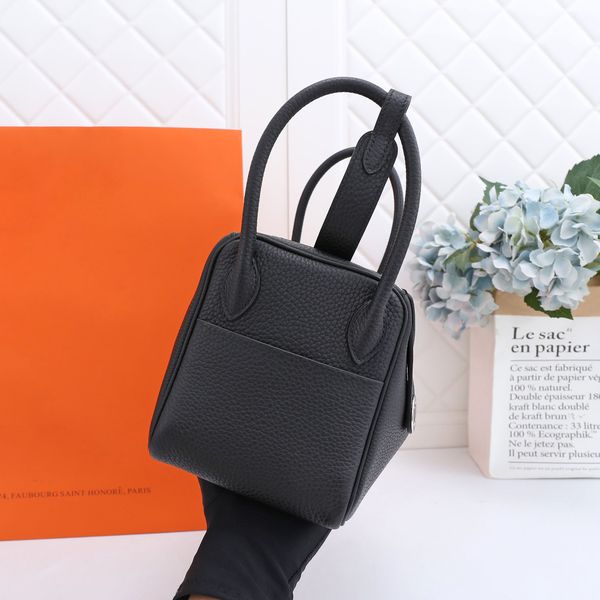 

9a designer s bags quality handbag genuine leather litchi grain handmade boutique totes yenk