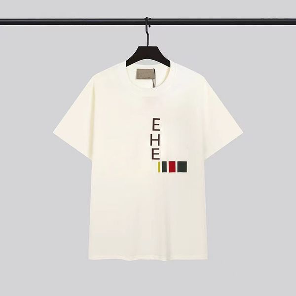 

mens designer t shirts womens fashion overdyed t-shirt cotton casual loose womens summer web celebrity with street clothing, White;black