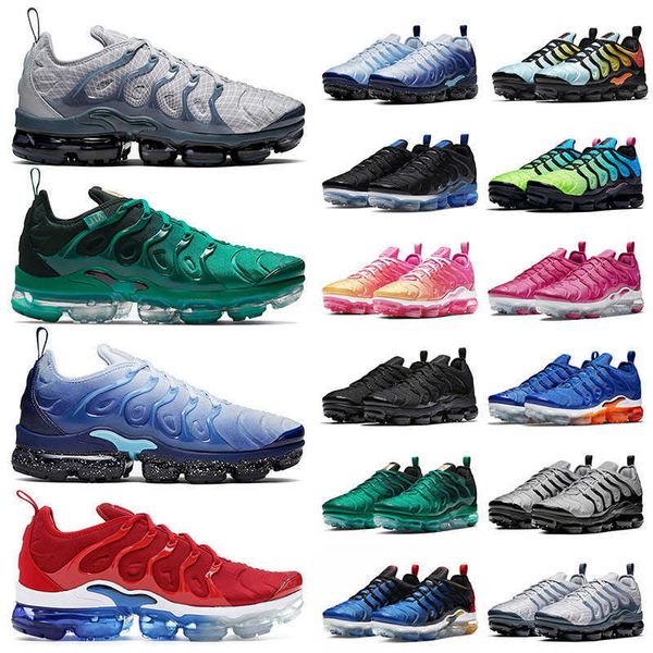 

tn plus mens tnplus womens running shoes 2022 fashion atlanta green triple black yolk yellow metallic gold midnight navy ice blue oudoor