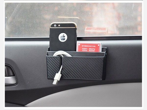 

car storage box pocket organizer mobile phone charge box holder(large)
