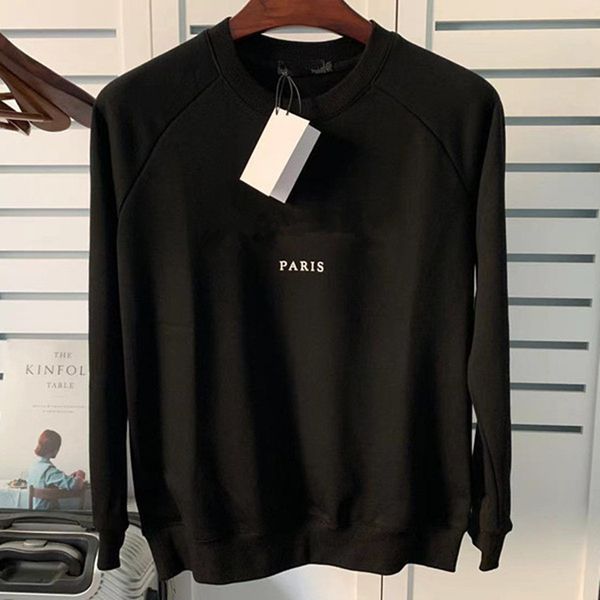 

designer sweatshirt for man woman crewneck black casual pullover white streetwear hoodie letters print long sleeve sweater fashion crew neck
