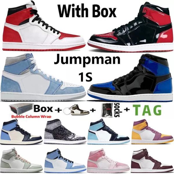 

1 royal patent 1s mens basketball shoes university blue heritage georgetown rebellionaire carbon fiber lucky green men sports women sneakers