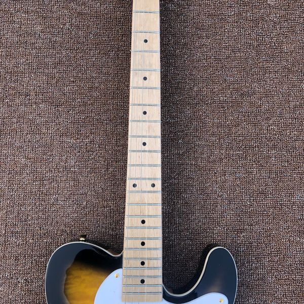 

2022electric guitar,gold hardware,maple fingerboard,burst color quilte maple