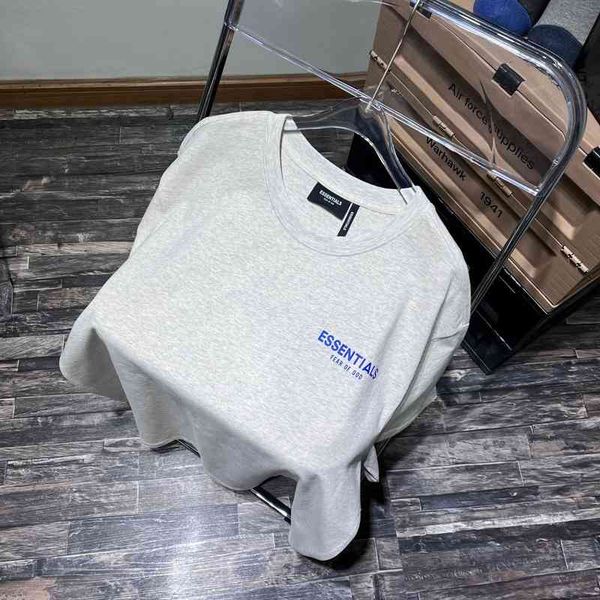 

50% discount thread bear multi of god essentials summer round neck short sleeve tcm charity joint t-shirt bottom shirt factory sales, White;black