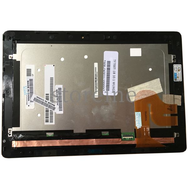 VVX10F004B00 LCD LED SCREEN Touchscreen Digitizer Montage mit Rahmen 5184N FPC-1 Für Asus Transformer Pad TF700T TF700 SCHWARZ