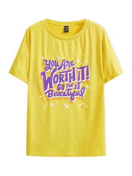 

x indysign letter graphic drop shoulder tee s8ow#, White