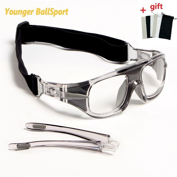 Myopia Basketball Sport Eyewear Football Eye Anticolision Treinamento removível S Cicling Glasses 220609