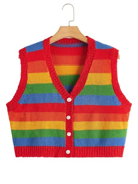

plus block striped single breasted cardigan c6ru#, Black