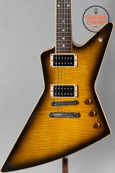 

explorer pro guitars of the week #4 vintage sunburst electric guitar