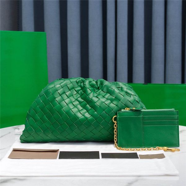 

designer luxury peach intrecciato pouch crossbody bag porridge shoulder bag green 7a quality size: 38*20*8.5cm