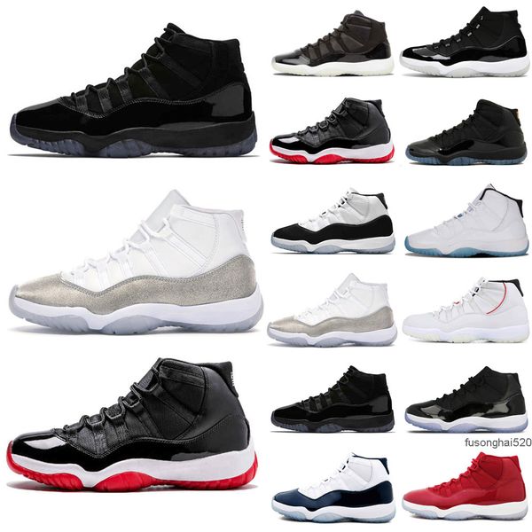 

2022 jumpman 11 basketball shoes mens womens legend blue prm heiress bred concord gamma cap and gown trainers sports sneakers 36-45