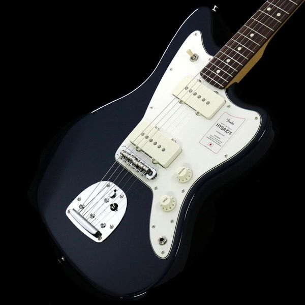 

2022 collection mij hybrid ii jazzmaster gun metal blue electric guitar