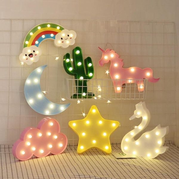 Строки Chrismas Fairy Lights 2 Батарея 3 В 10 светодиодные украшения Garland Рождество на открытом воздухе флаламинго флаг