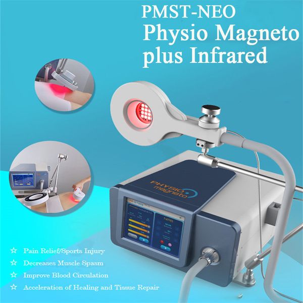 

portable other massage items emtt physio magneto therapy electromagneto magnetolith machine with near infrared red light therapy device pain