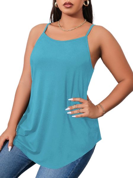 

plus solid cami 40sm#, Black