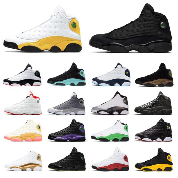 

2022 men women basketball shoes 13s hyper royal dark powder blue black cat reverse he got game 13 outdoor mens trainers sports sneakers