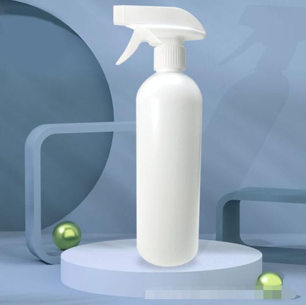 Garrafas de armazenamento frascos frascos de spray 500 ml de água plástica e neblina de água pode desencadear pulverizador para cuidados com o cabelo em casa Fressing