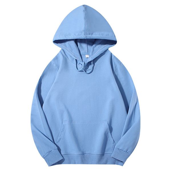 

no logo men's and women's hoodies brand luxury designer hoodie sportswear sweatshirt fashion tracksuit leisure jacket zx0135, Black