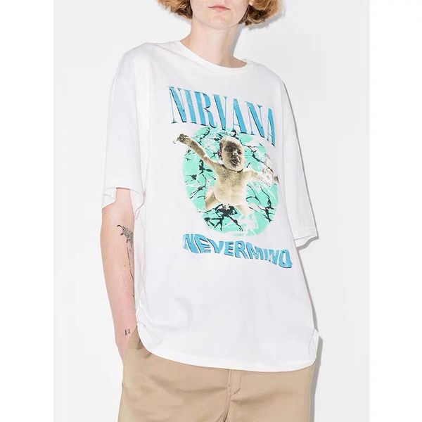 

man t shirt baby print big neckline short-sleeved t-shirt men tee, White;black