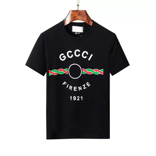 

2022 men t shirt mens designer tshirt man tee letters print cotton loose tees summer new womens short sleeve tshirts asian size s-xxxxl, White;black