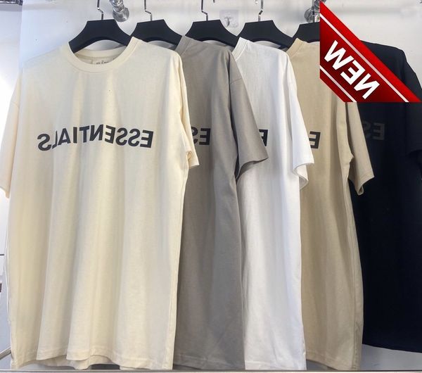 

fog essentials 20fw new stereo offset short sleeve tee, White;black
