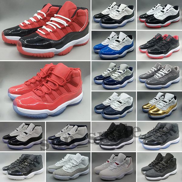

mens cool grey 11 11s basketball shoes 25th anniversary legend university blue white bred concord cap and gown men women sneakers trainers 3