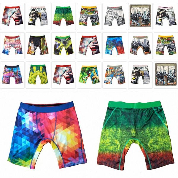 

22ss mens designer underpants boxers printed trendy hip hop sports shorts underwears random style quick dry pants beach swimtrunks rock exci, Black;white