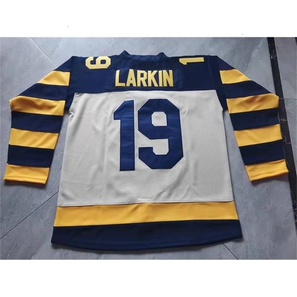 

men vintage 19 dylan larkin high school stitch any name number, Black